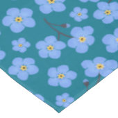 Nappe Oublie-moi pas motif (Angle)