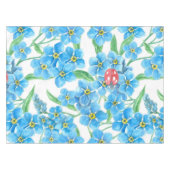 Nappe Oublie-moi pas un motif sans soudure (Devant (Horizontal))