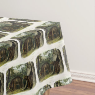 Nappe Ours de cannelle des Quadrupeds d'Audubon