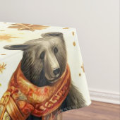 Nappe Ours de Noël Vintage (In Situ)