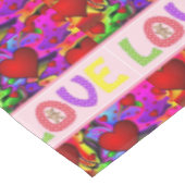 Nappe Ours en peluche de la Saint-Valentin (Angle)