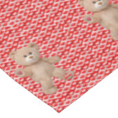 Nappe Ours en peluche de la Saint-Valentin (Angle)