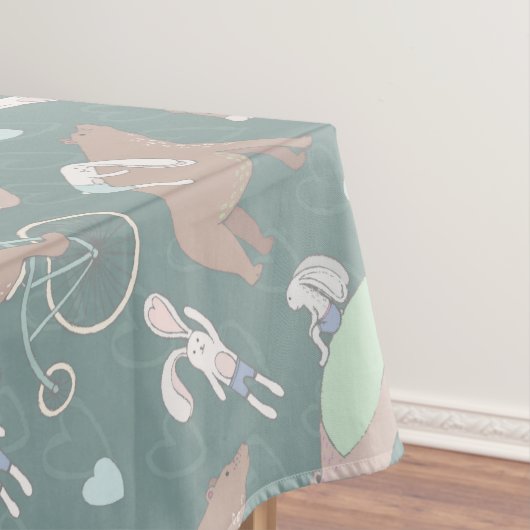 Nappe Ours et lapin (In Situ)