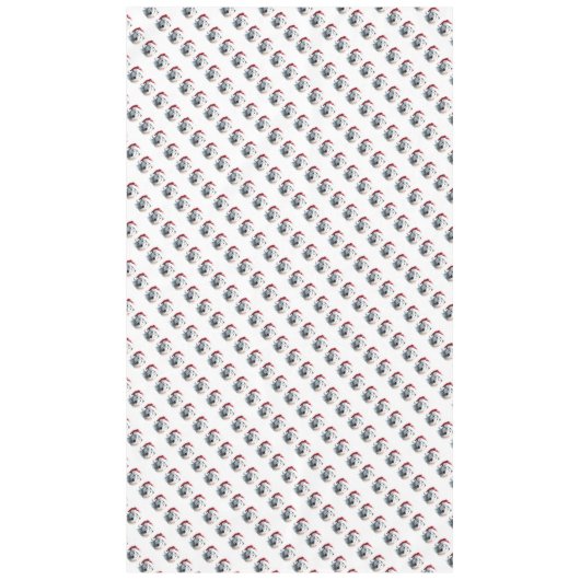 Nappe Ours polaire de Noël (Devant)