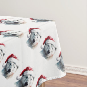 Nappe Ours polaire de Noël