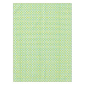 Nappe Ovales et cercles de chaux et d'aqua du milieu du  (Devant)