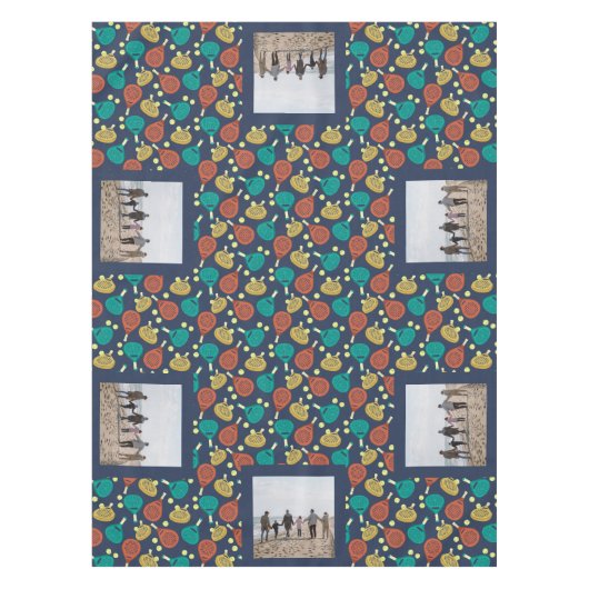 Nappe Padel Tennis Thématique Photo personnalisée (Devant)