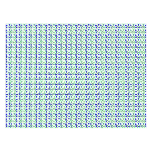 Nappe Pagaies de Pickleball Bleu et Vert Pickleball Vert (Devant (Horizontal))