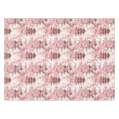 Nappe Pagode chinoise aquarelle aux fleurs de cerisiers  (Devant (Horizontal))