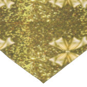 Nappe Paillettes dorées avec rubans (Angle)