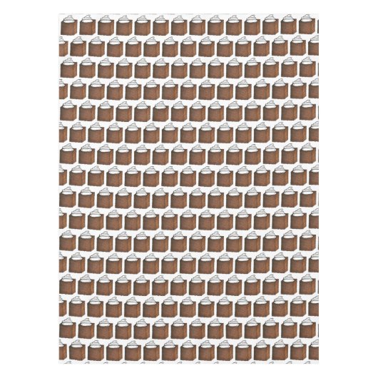 Nappe Pain d'épice tranche de gâteau de Noël Pâtisserie (Devant)