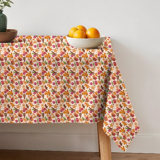 Nappe Pain d'épices Citrus épices Noël rustique