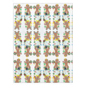 Nappe pain d'épices et Noël des bonbons de neige (Devant)