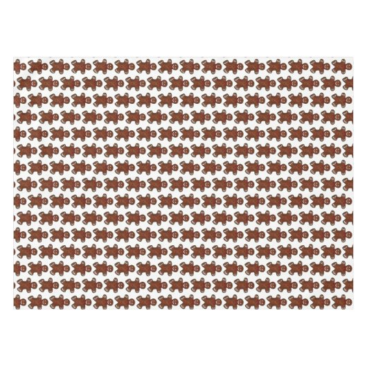 Nappe Pain d'épices Homme Noël Cookie Vacances Cuisine (Devant (Horizontal))