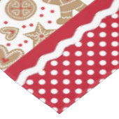 Nappe Pain d'épices monogramme Noël de l'homme (Angle)