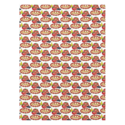 Nappe Pain d'huile d'olive de tomate blanche nappée (Devant)