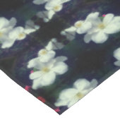 Nappe Paire de fleurs Clematis blanches Abstraite (Angle)