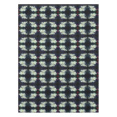 Nappe Paire de fleurs Clematis blanches Abstraite (Devant)