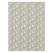Nappe Paisley à fleurs vert violet multicolore (Devant)
