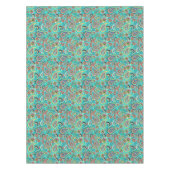 Nappe Paisley coloré floral (Devant)