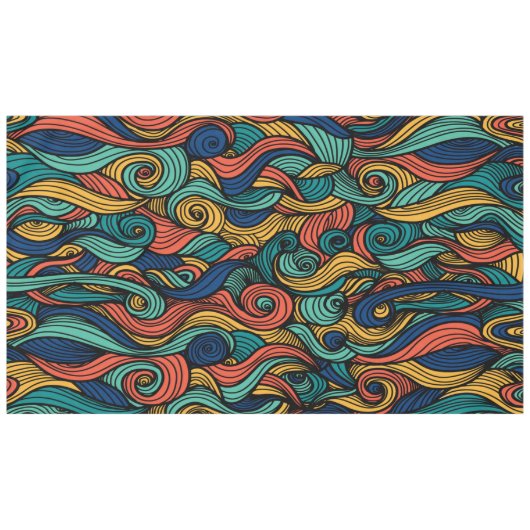 Nappe Paisley haché (Devant (Horizontal))