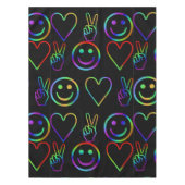 NAPPE PAIX, AMOUR ET BONHEUR (Devant)