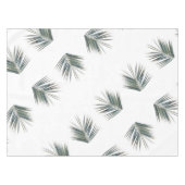 Nappe Pale Pastel Green Palm Tree Leaf  (Devant (Horizontal))