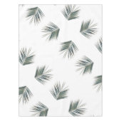 Nappe Pale Pastel Green Palm Tree Leaf  (Devant)