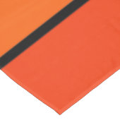 Nappe Palette de lignes de couleur orange (Angle)