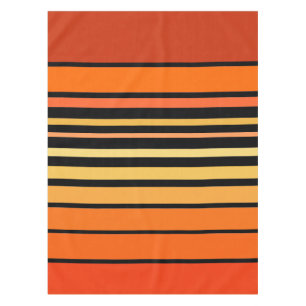Nappe Palette de lignes de couleur orange
