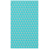 Nappe Palm Springs Caraïbes Bleu Tropical Palm Tree (Devant)