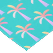 Nappe Palm Springs Caraïbes Bleu Tropical Palm Tree (Angle)