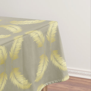 Nappe Palm Tropical d'or feuille