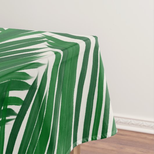 Nappe Palm vert moderne (In Situ)