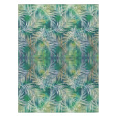 Nappe Palme botanique tropicale Feuille vert (Devant)