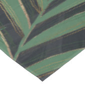 Nappe Palmier Vert Feuille Gold Strokes Gris Design (Angle)