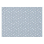 Nappe Palmiers Boho Maison de Campagne Côtière Bleu Pous (Devant (Horizontal))