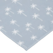 Nappe Palmiers Boho Maison de Campagne Côtière Bleu Pous (Angle)