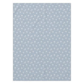 Nappe Palmiers Boho Maison de Campagne Côtière Bleu Pous (Devant)