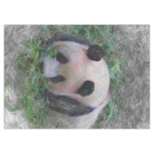 Nappe panda animal artistique (Devant (Horizontal))