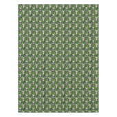 Nappe Panda avec le motif en bambou d'aquarelle (Devant)