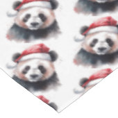 Nappe Panda de Noël (Angle)