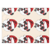 Nappe panda mignon et drôle à Noël (Devant (Horizontal))
