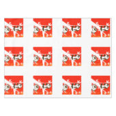 Nappe Pandas d'anniversaire (Devant (Horizontal))