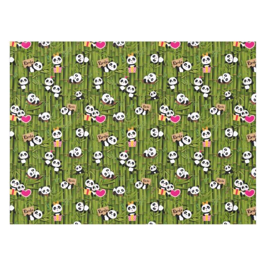 Nappe Panda's Pattern 2 (Devant (Horizontal))