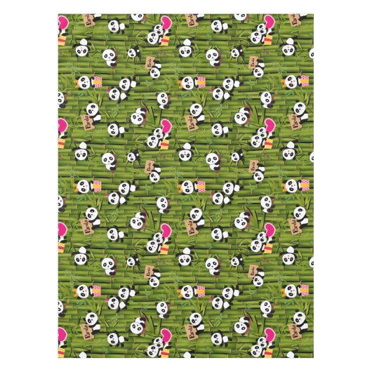 Nappe Panda's Pattern 2 (Devant)