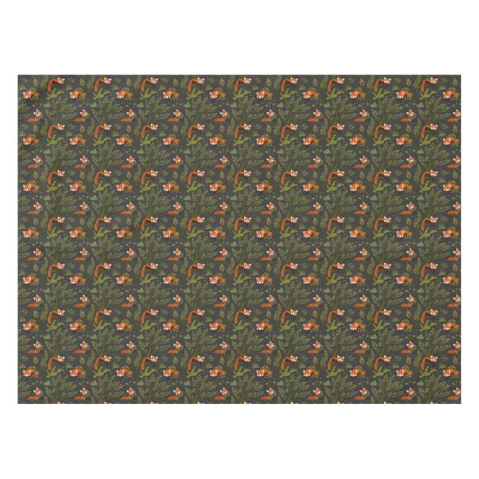 Nappe Pandas rouges dans la Forêt Noire (Devant (Horizontal))