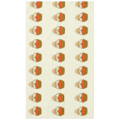 Nappe 🍂Panier de Citrouilles et Blé d'Automne (Devant)