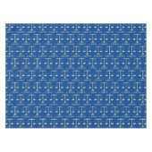 Nappe Panneau étoile balance dorée de la balance (Devant (Horizontal))