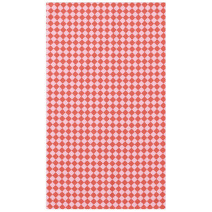 Nappe Panneau rouge et rose